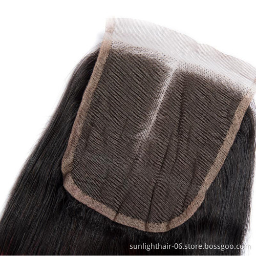 Populaire Meche bresilienne extensions de cheveux humain couleur deep wave bundles with frontal closure cheveux humain